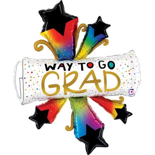(image for) Way to Go Grad Supershape Foil