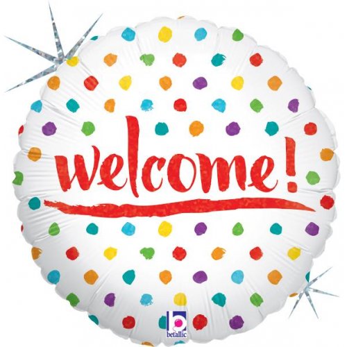 (image for) Welcome Dots Foil