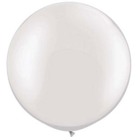 Round Latex ~ Pearl White (Float time 48 hrs)